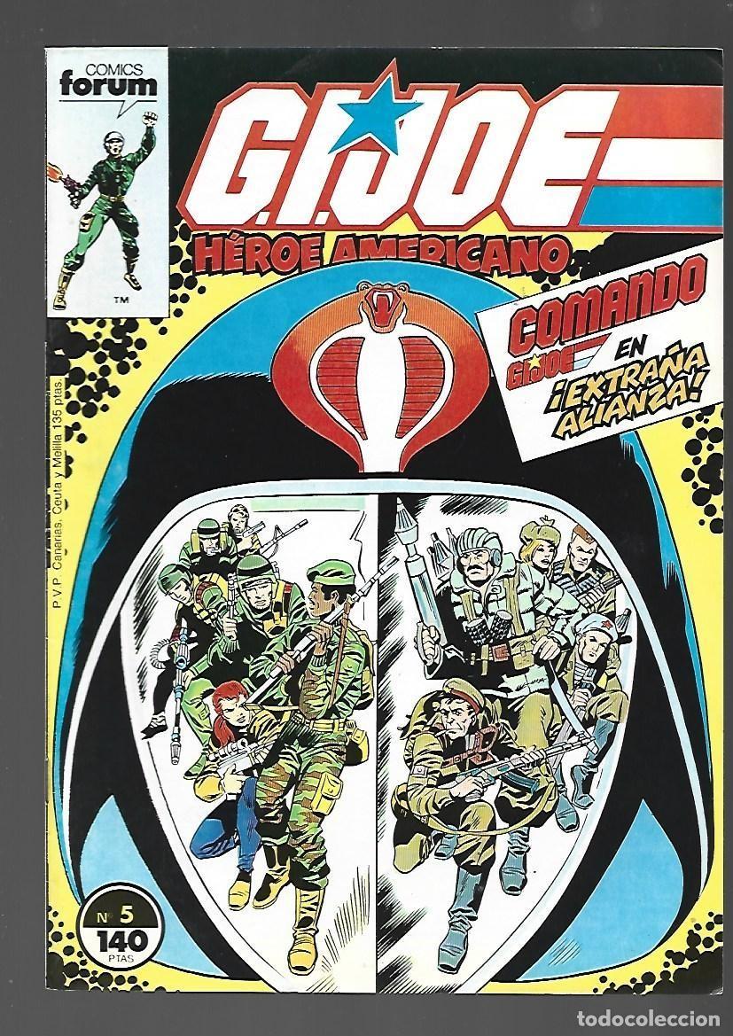 C&oacute;mics: G.I.Joe, 5: extra&ntilde;a alianza, 1987, Forum, muy buen estado