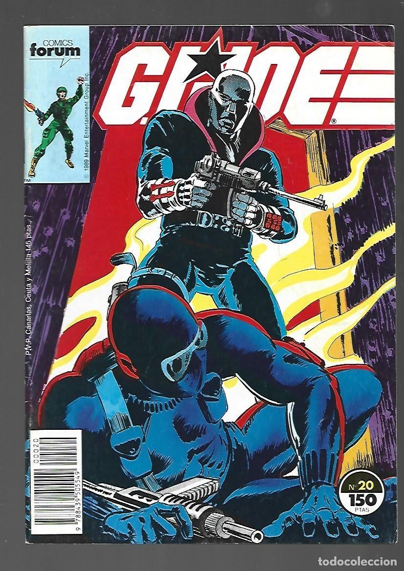 C&oacute;mics: G.I.Joe, 20, 1989, Forum, muy buen estado.
