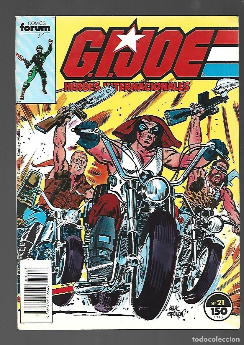 C&oacute;mics: G.I.Joe, 21, 1989, Forum, muy buen estado. Con poster