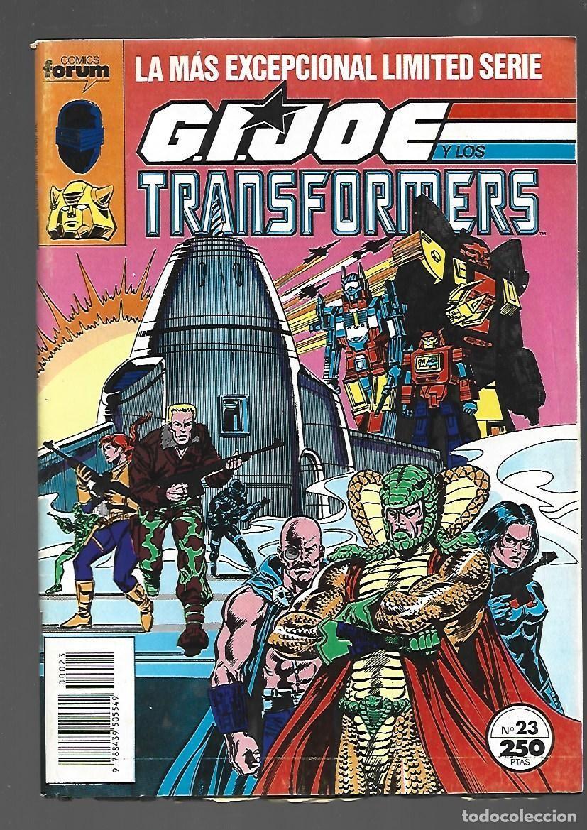 C&oacute;mics: G.I.Joe 23: Transformers, 1989, Forum, buen estado