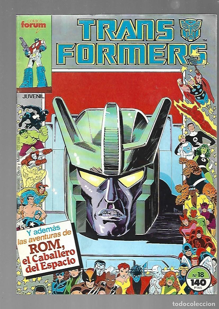 C&oacute;mics: Transformers, 18, 1987, Forum, muy buen estado - Foto 1