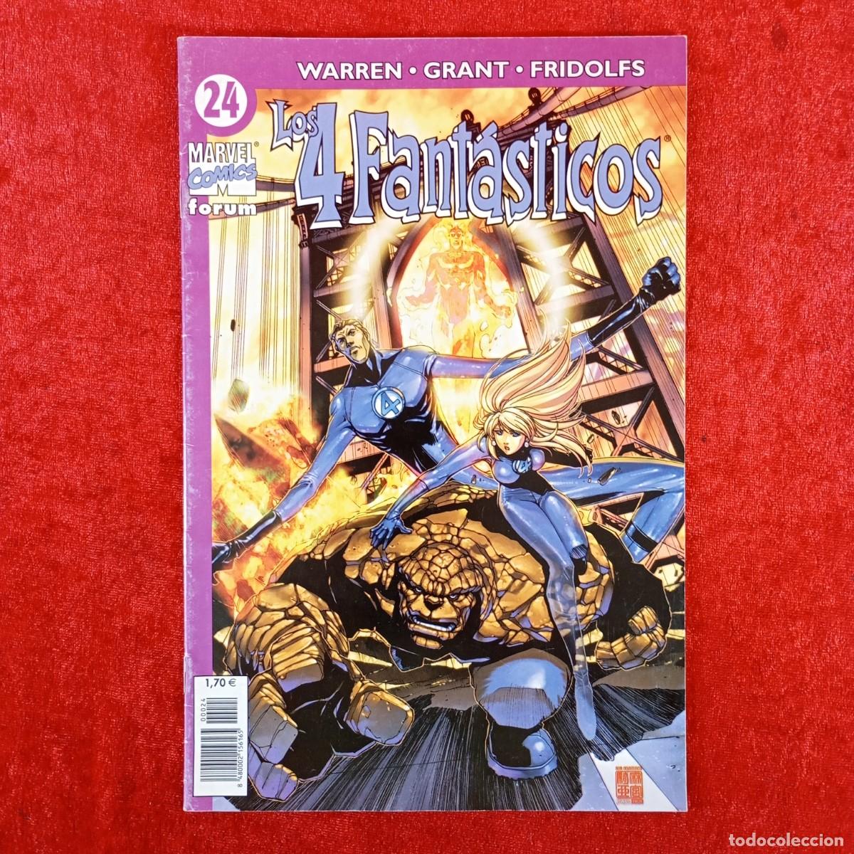 Comics: LOS 4 FANT&Aacute;STICOS - WARREN, GRANT, FRIDOLFS - MARVEL COMICS - FORUM - N&ordm; 24 / 1824