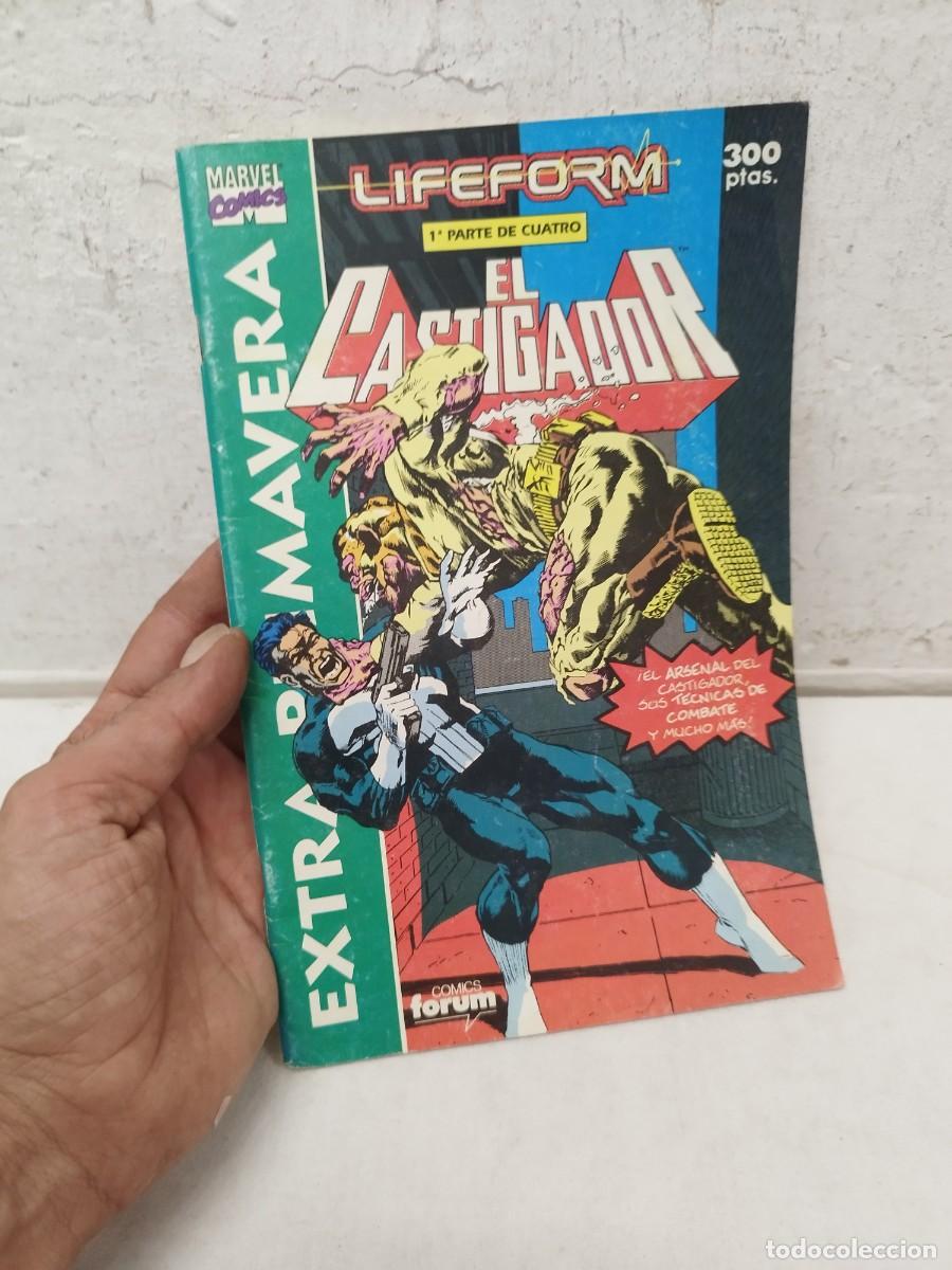 C&oacute;mics: C&oacute;mic LIFEFORM EXTRA PRIMAVERA DE 1991 - PUNISHER EL CASTIGADOR PARTE 1 DE CUATRO. Marvel comics.