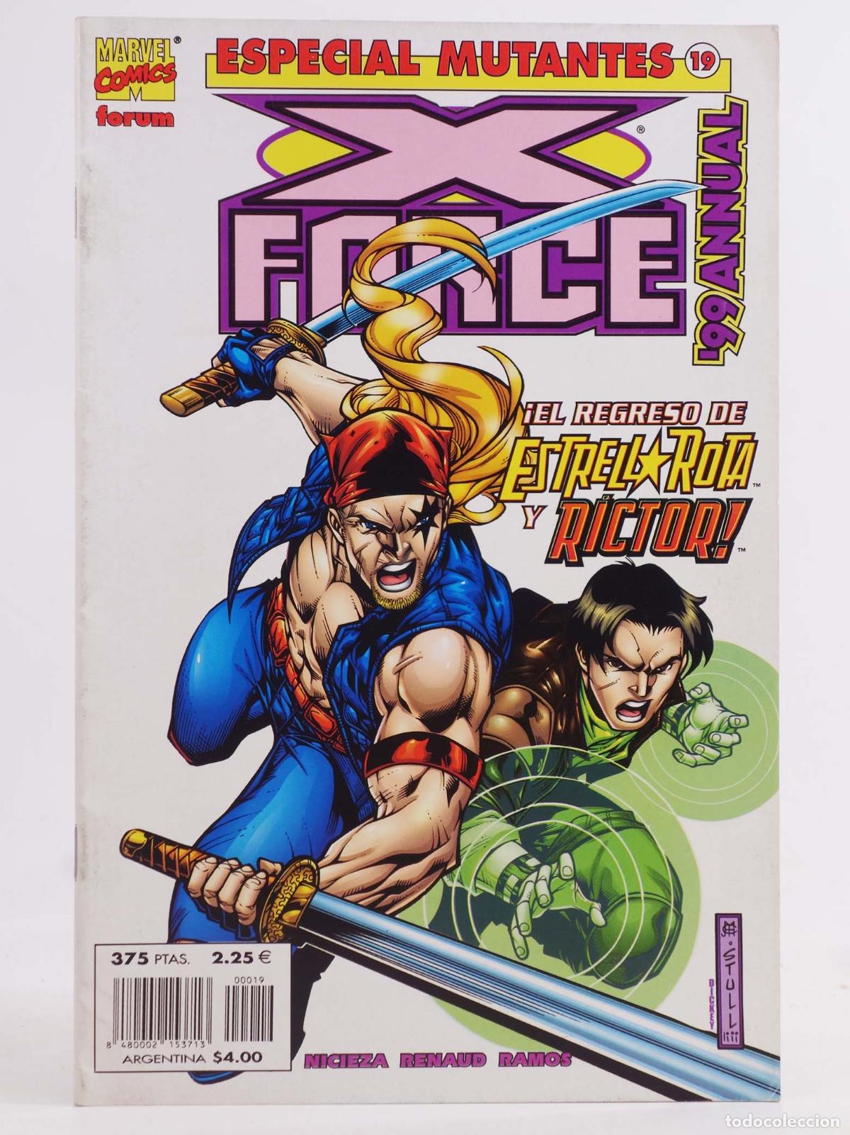 C&oacute;mics: ESPECIAL MUTANTES 19. X FORCE (Vvaa) Forum, 2000
