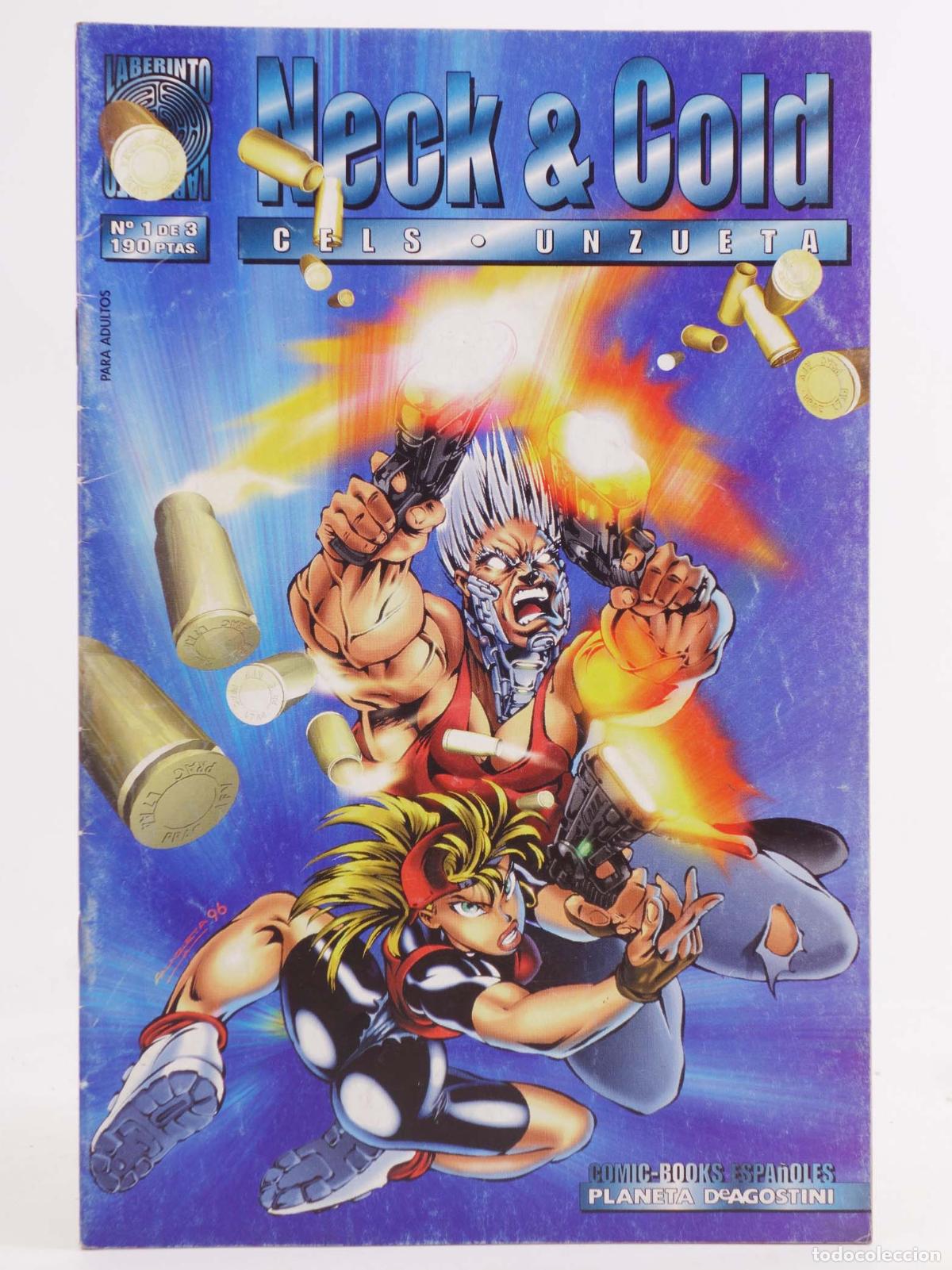 C&oacute;mics: NECK AND COLD 1 (&Ntilde;olo/&Aacute;ngel Unzueta/Antoni Guiral) Forum, 1996