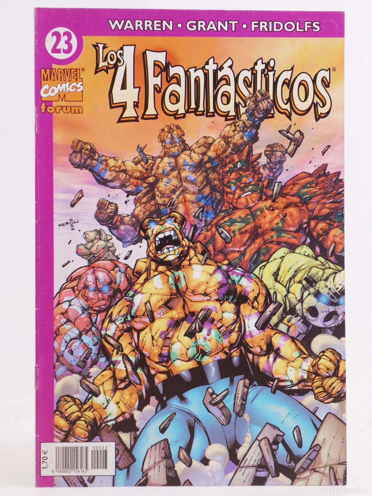 C&oacute;mics: LOS 4 FANT&Aacute;STICOS 23 (Adam Warren/Keron Grant) Forum, 2003