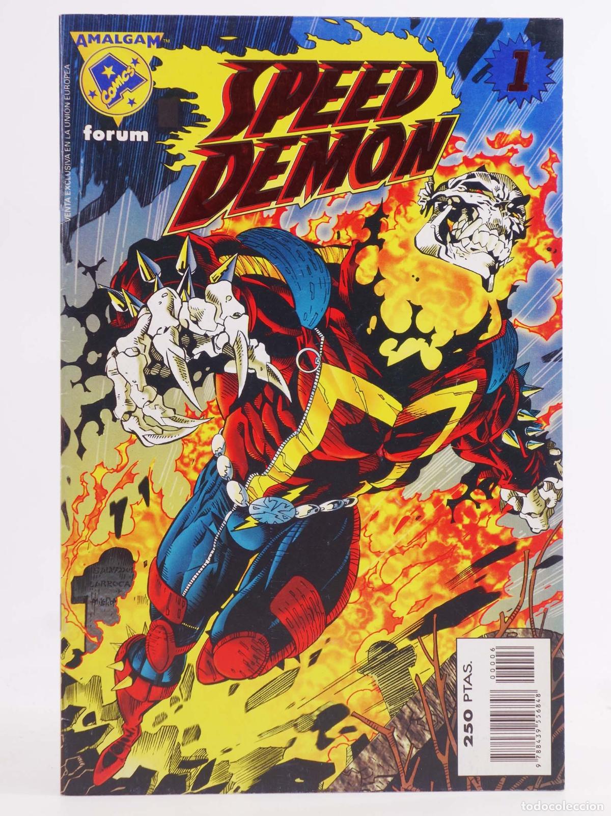 C&oacute;mics: AMALGAM. SPEED DEMON (Howard Mackie/James Felder/Salvador Larroca) Forum, 1997