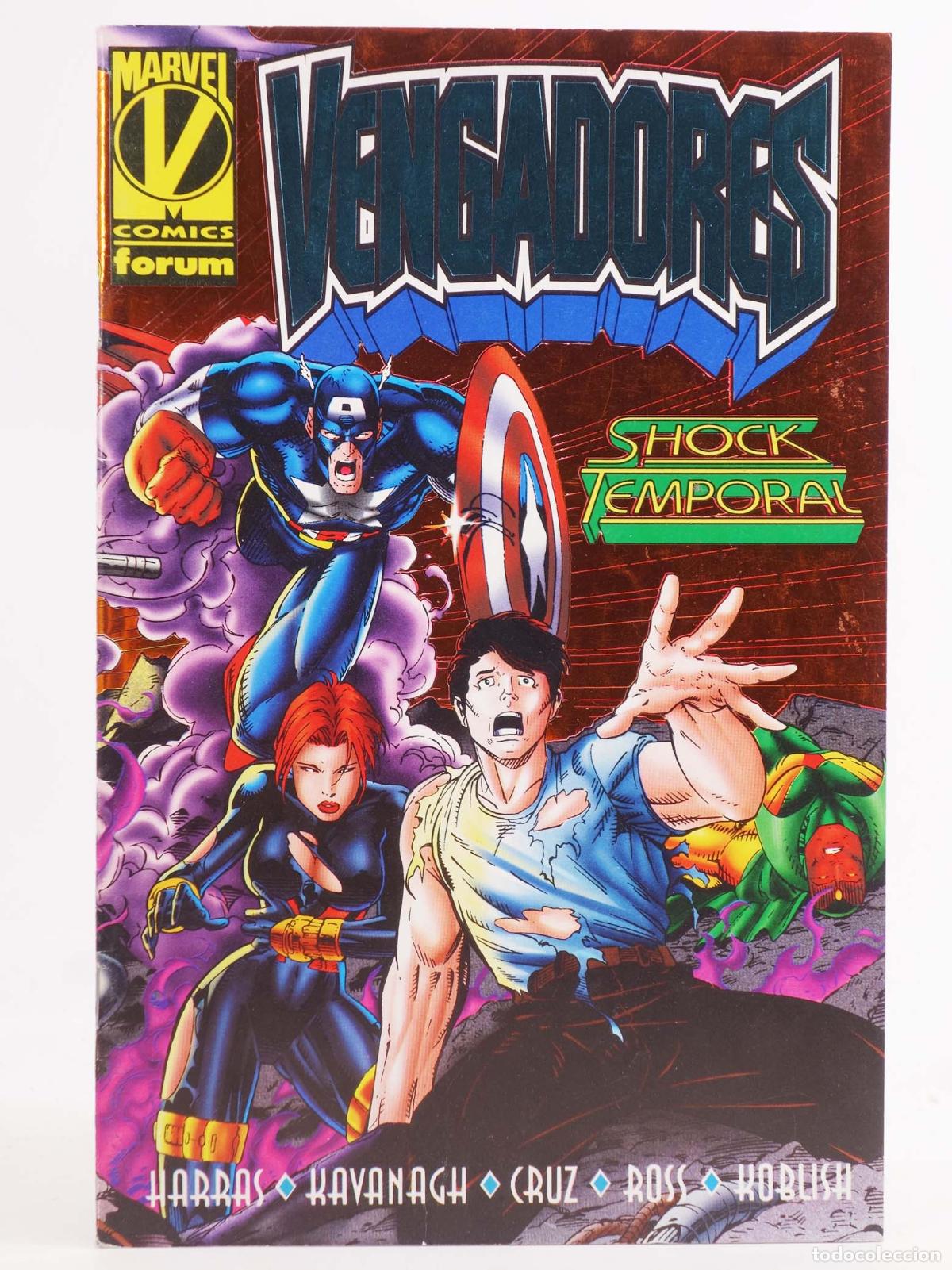 C&oacute;mics: VENGADORES SHOCK TEMPORAL. Forum, 1996