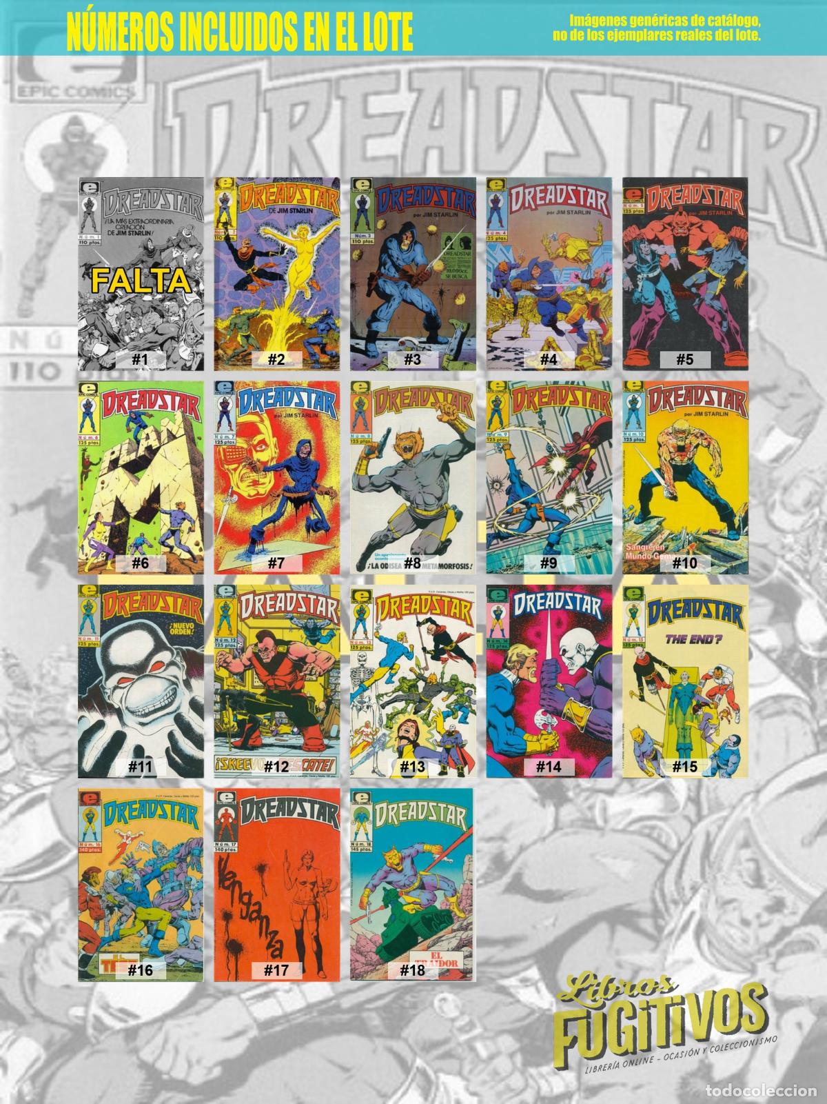 C&oacute;mics: DREADSTAR 2 A 18. Forum, 1985 - Foto 3