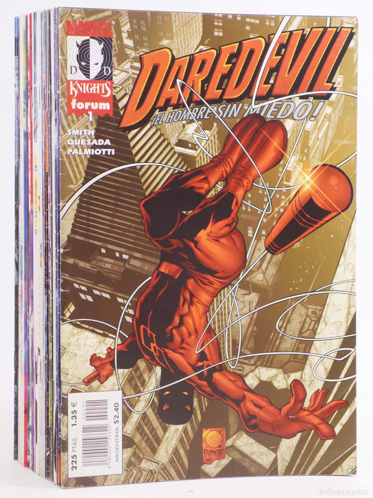 C&oacute;mics: DAREDEVIL MARVEL KNIGHTS EL HOMBRE SIN MIEDO 1 A 25. falta 13. Forum, 1999