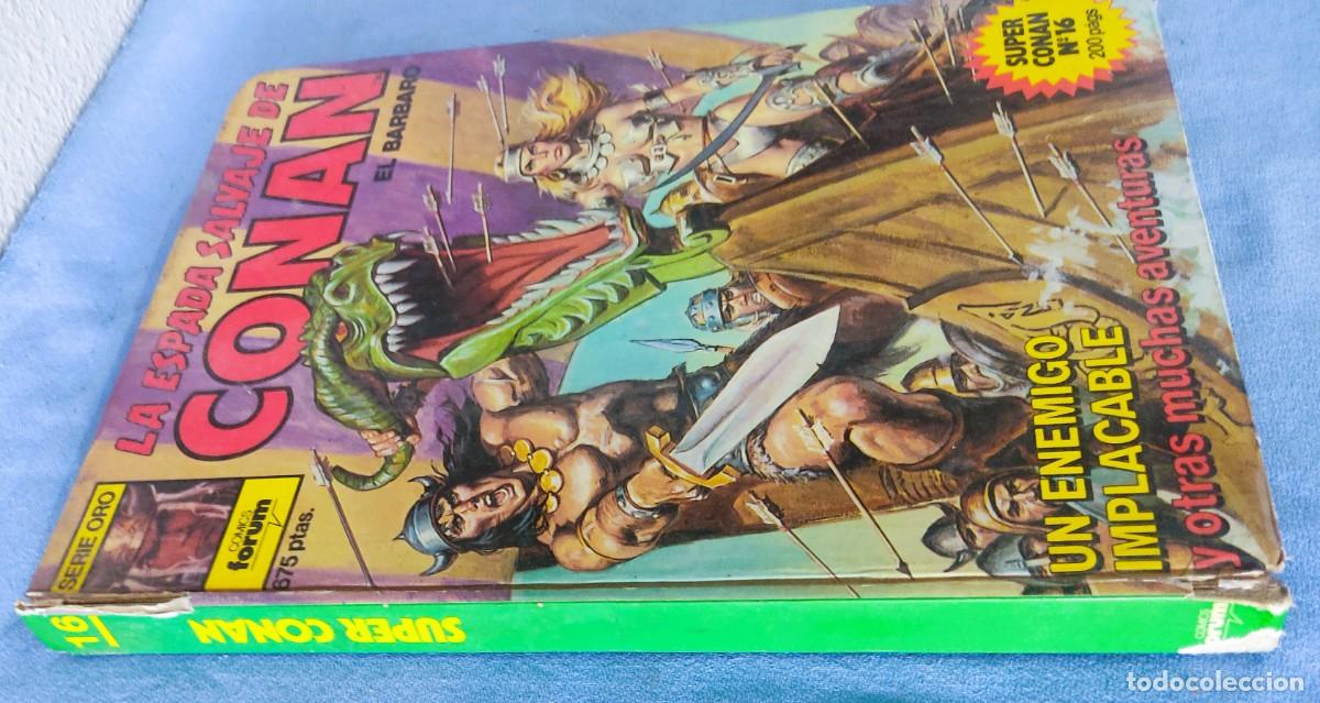 C&oacute;mics: LOTE DE 5 COMICS LA ESPADA SALVAJE DE CONAN SERIE ORO COMICS FORUM - Foto 6