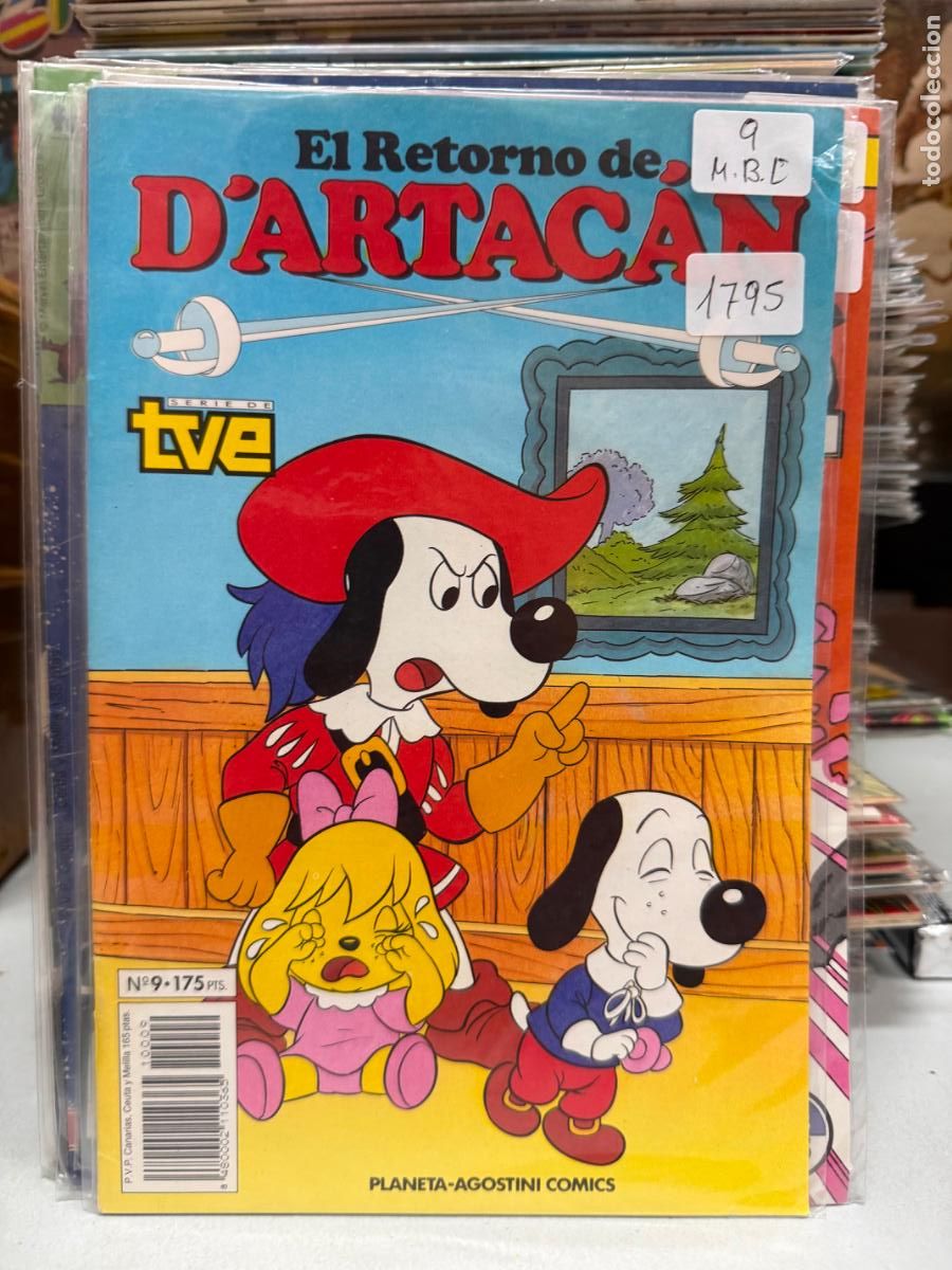 C&oacute;mics: EL RETORNO DE D,ARTACAN EDITORIAL FORUM NUMERO 9