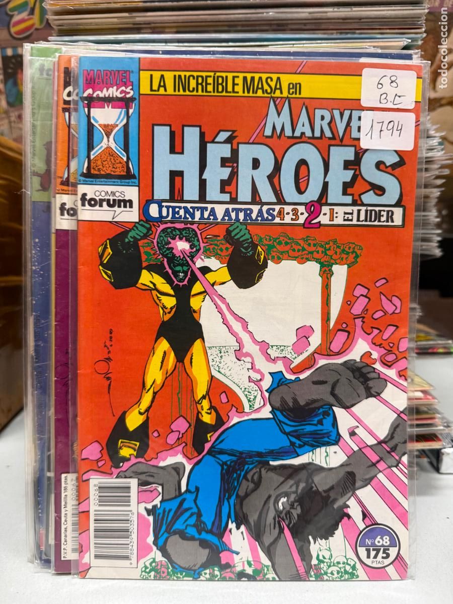 C&oacute;mics: MARVEL HEROES EDITORIAL FORUM NUMERO 68