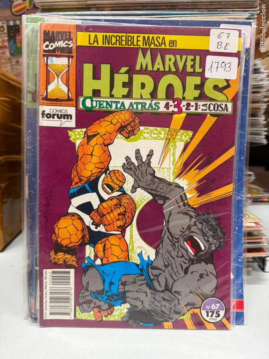 C&oacute;mics: MARVEL HEROES EDITORIAL FORUM NUMERO 67