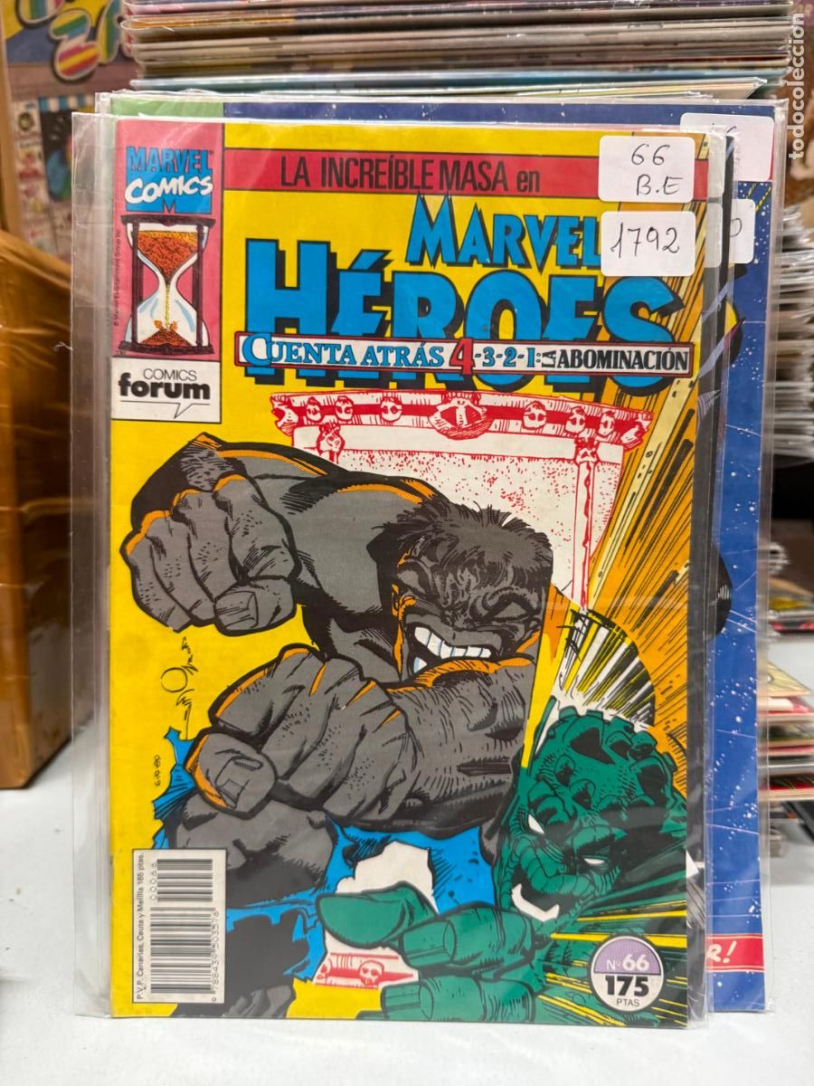 C&oacute;mics: MARVEL HEROES EDITORIAL FORUM NUMERO 66