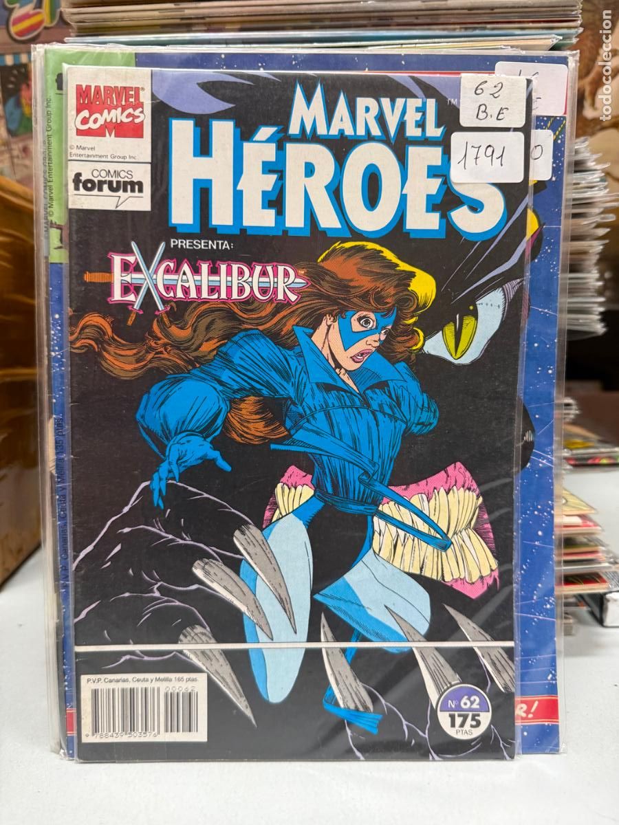 C&oacute;mics: MARVEL HEROES EDITORIAL FORUM NUMERO 62