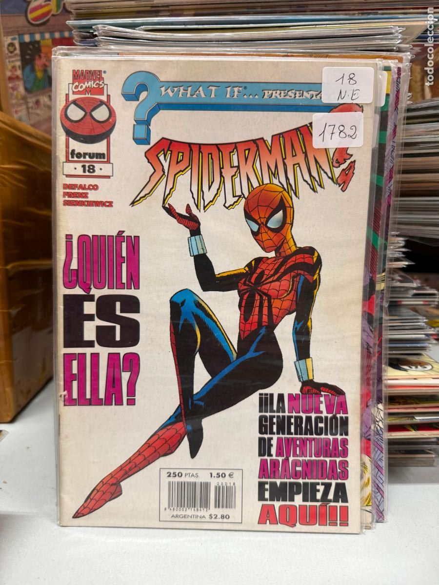 C&oacute;mics: WHAT IF PRESENTA. EDITORIAL FORUM NUMERO 18