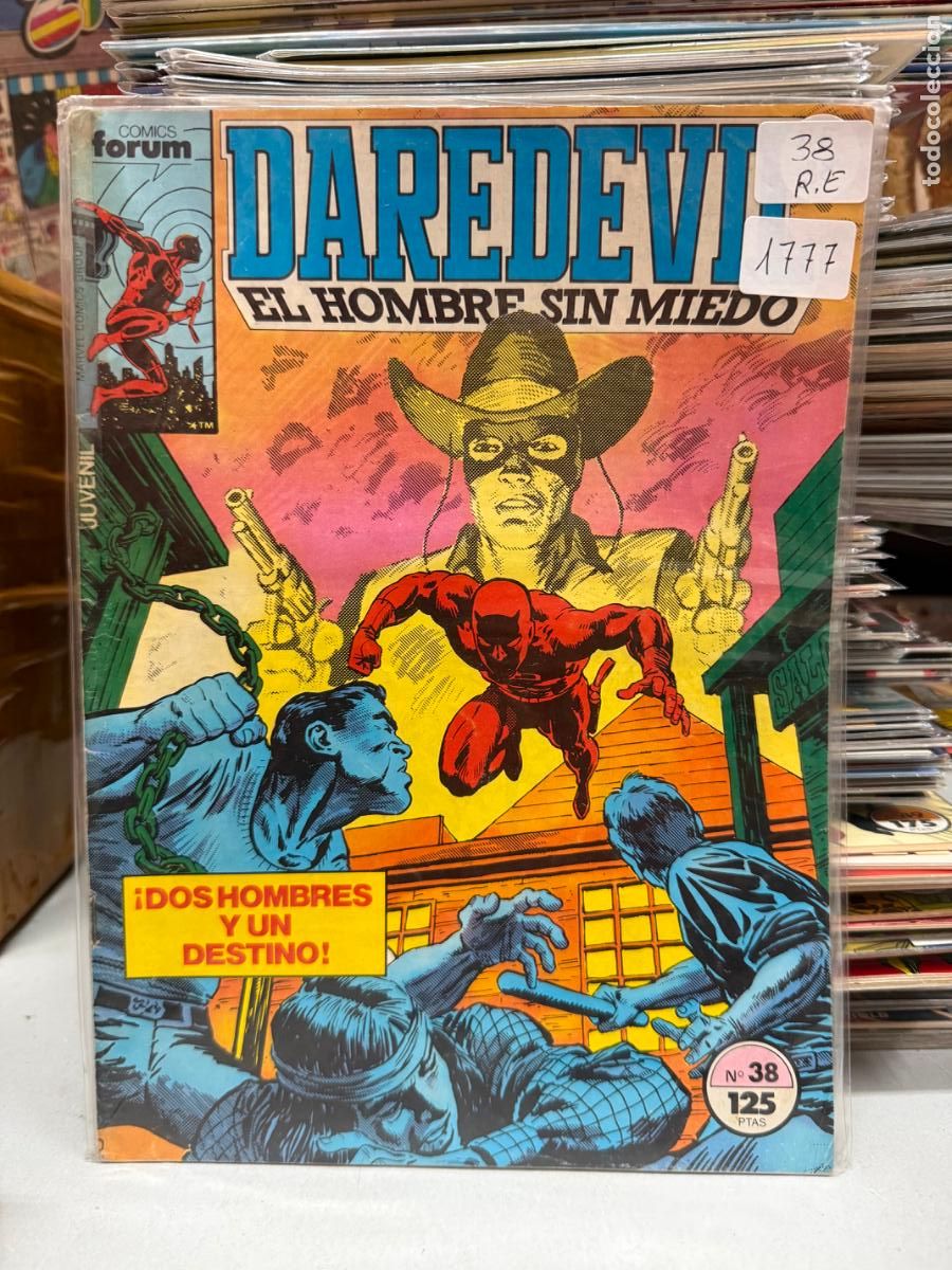 C&oacute;mics: DAREDEVIL MARVEL EDITORIAL FORUM NUMERO 38