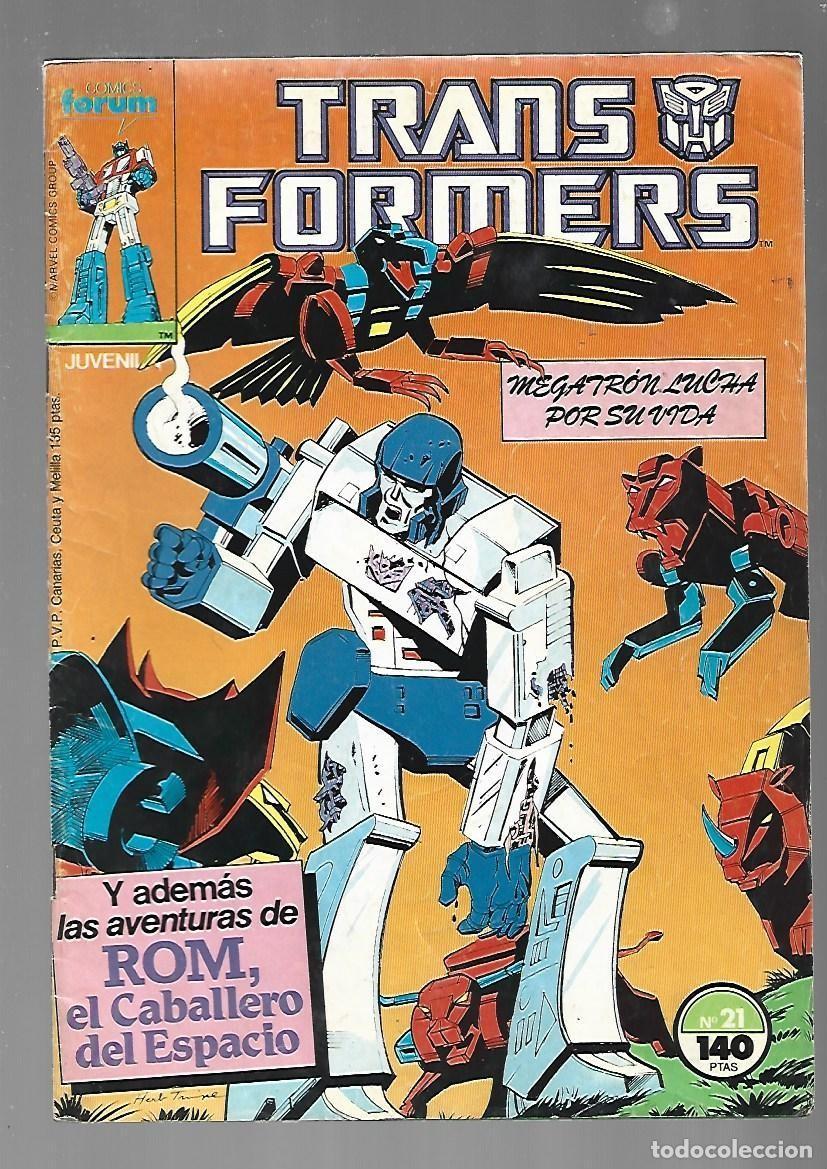 C&oacute;mics: Transformers, 21, 1987, Forum, buen estado - Foto 1