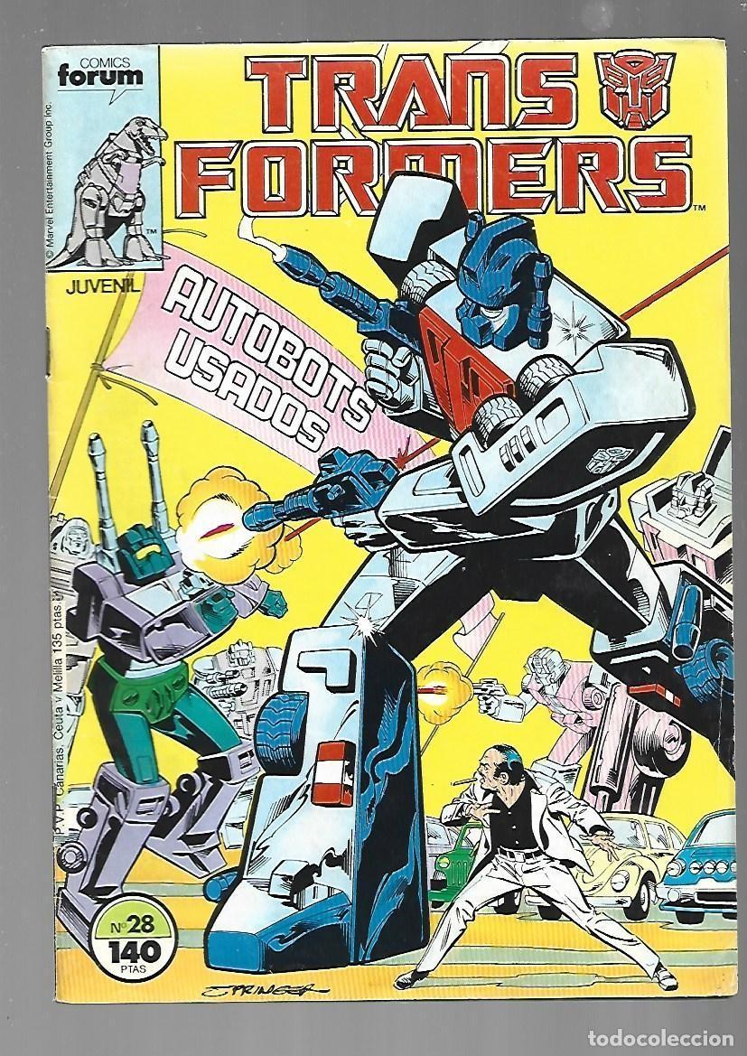 C&oacute;mics: Transformers, 28, 1988, Forum, muy buen estado - Foto 1
