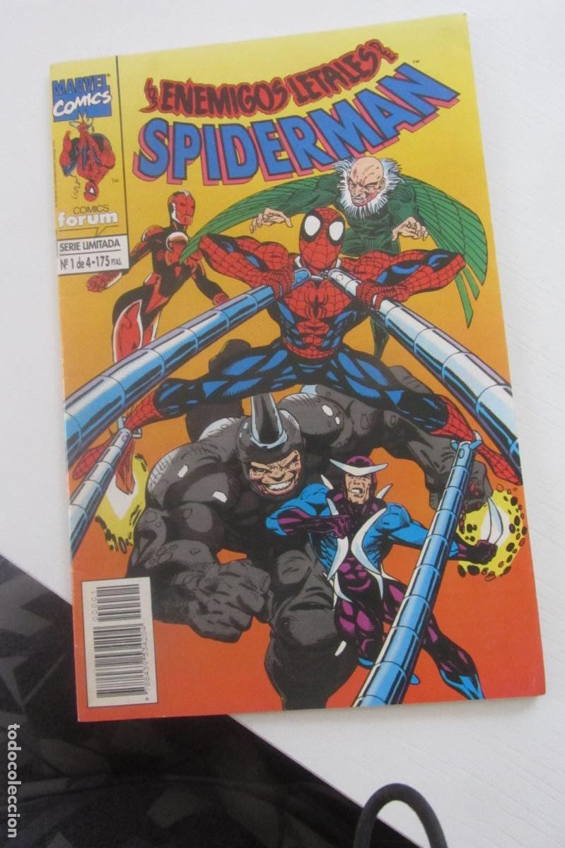 C&oacute;mics: LOS ENEMIGOS LETALES DE SPIDERMAN N&ordm; 1 SERIE LIMITADA - FORUM arx236