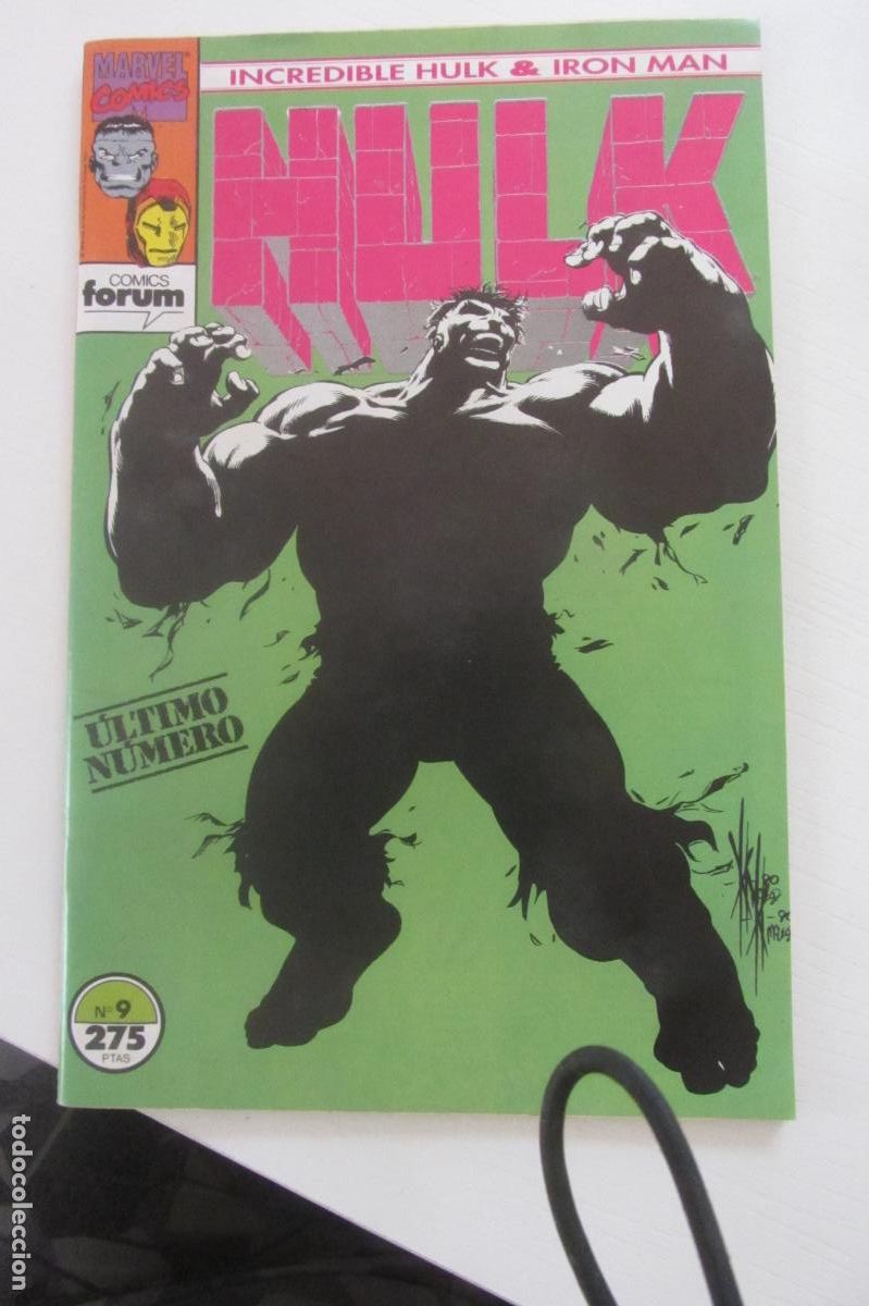 C&oacute;mics: HULK & IRON MAN - N&ordm; 4 DE 9 FORUM arx236