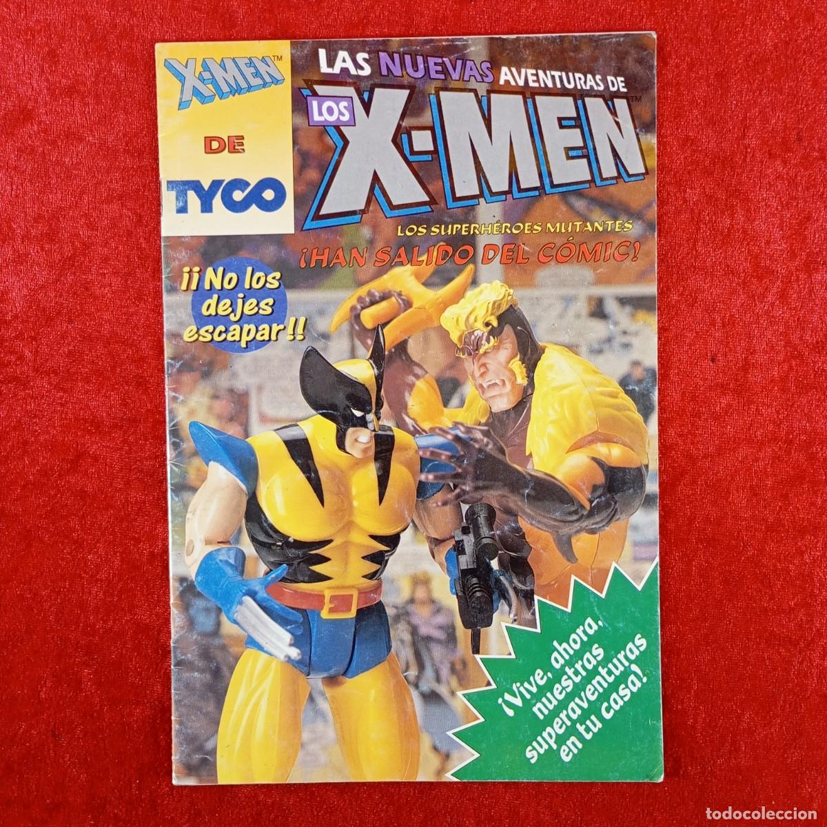 C&oacute;mics: LAS NUEVAS AVENTURAS DE LOS X-MEN - TYCO TOYS - FOLLETO PROMOCIONAL - N&ordm; 1 / 1838