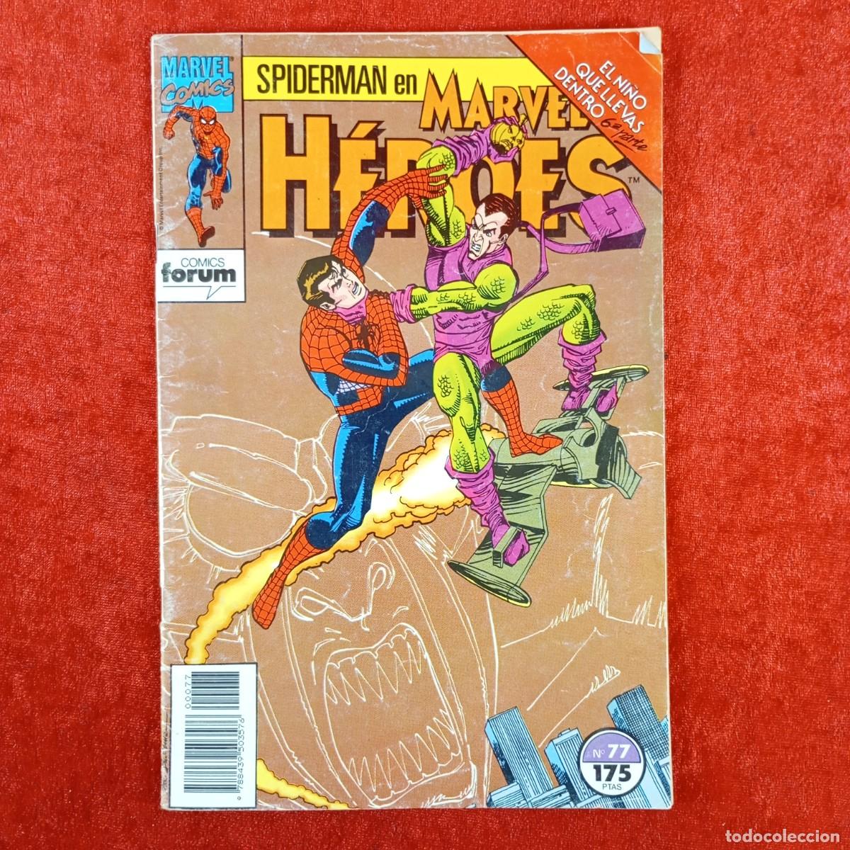 Comics : SPIDERMAN EN MARVEL H&Eacute;ROES - MARVEL COMICS - COMICS FORUM - N&ordm; 77 / 1840