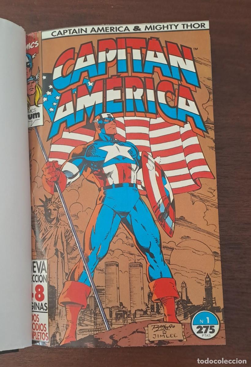 C&oacute;mics: Capit&aacute;n Am&eacute;rica Forum Vol 2 completo mas extras