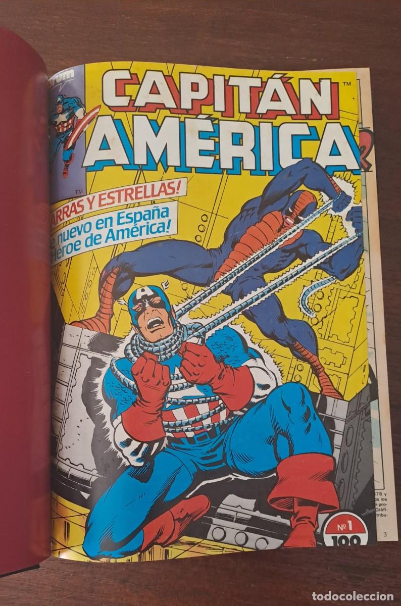 C&oacute;mics: Capit&aacute;n Am&eacute;rica Forum Vol 1 completo mas extras encuadernado
