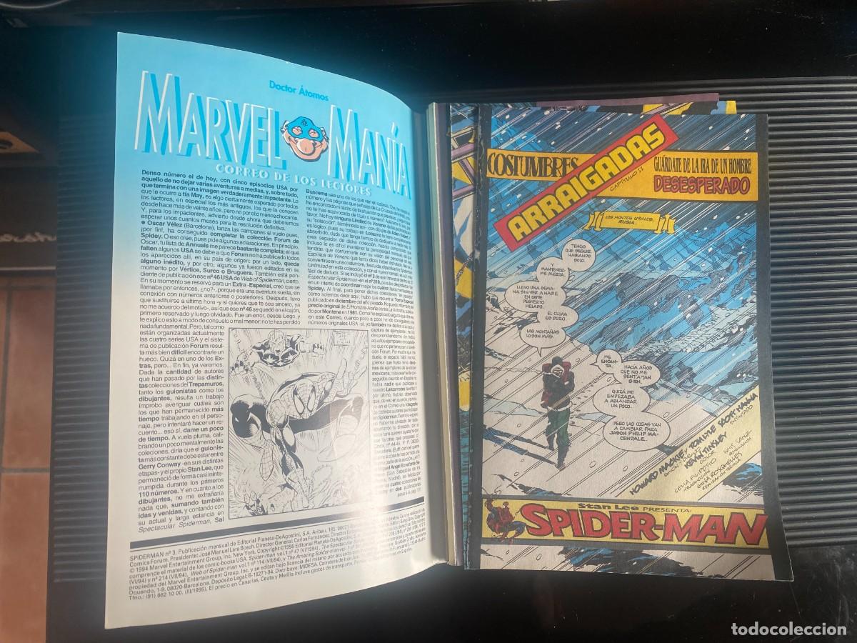 C&oacute;mics: Spiderman Vol. 2 n&ordm; 3 Comics Forum 1995 - Foto 3