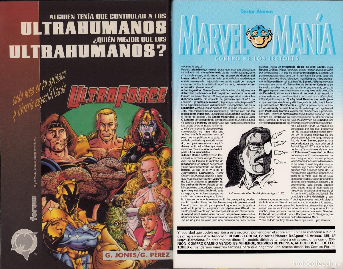 C&oacute;mics: Spiderman Vol. 2 n&ordm; 8 Comics Forum 1995 - Foto 16