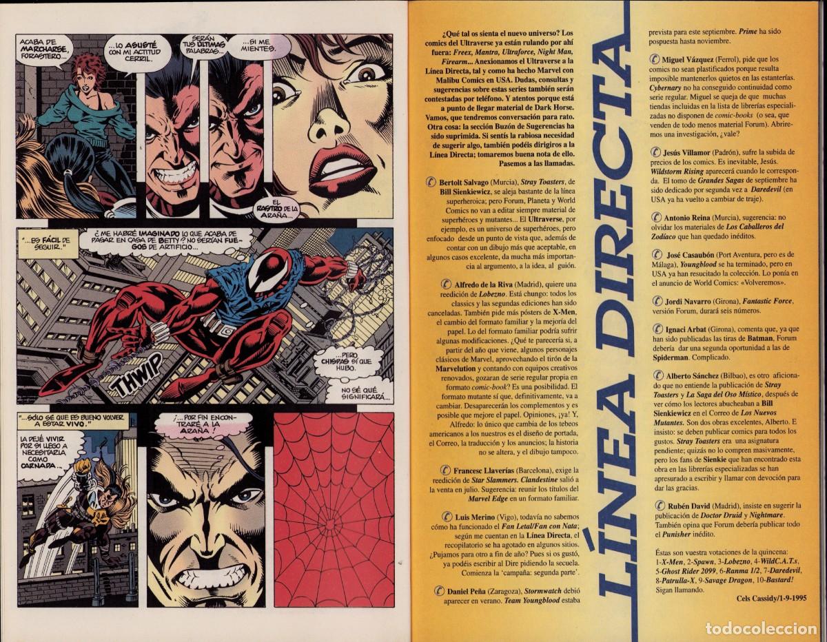 C&oacute;mics: Spiderman Vol. 2 n&ordm; 9 Comics Forum 1995 - Foto 5