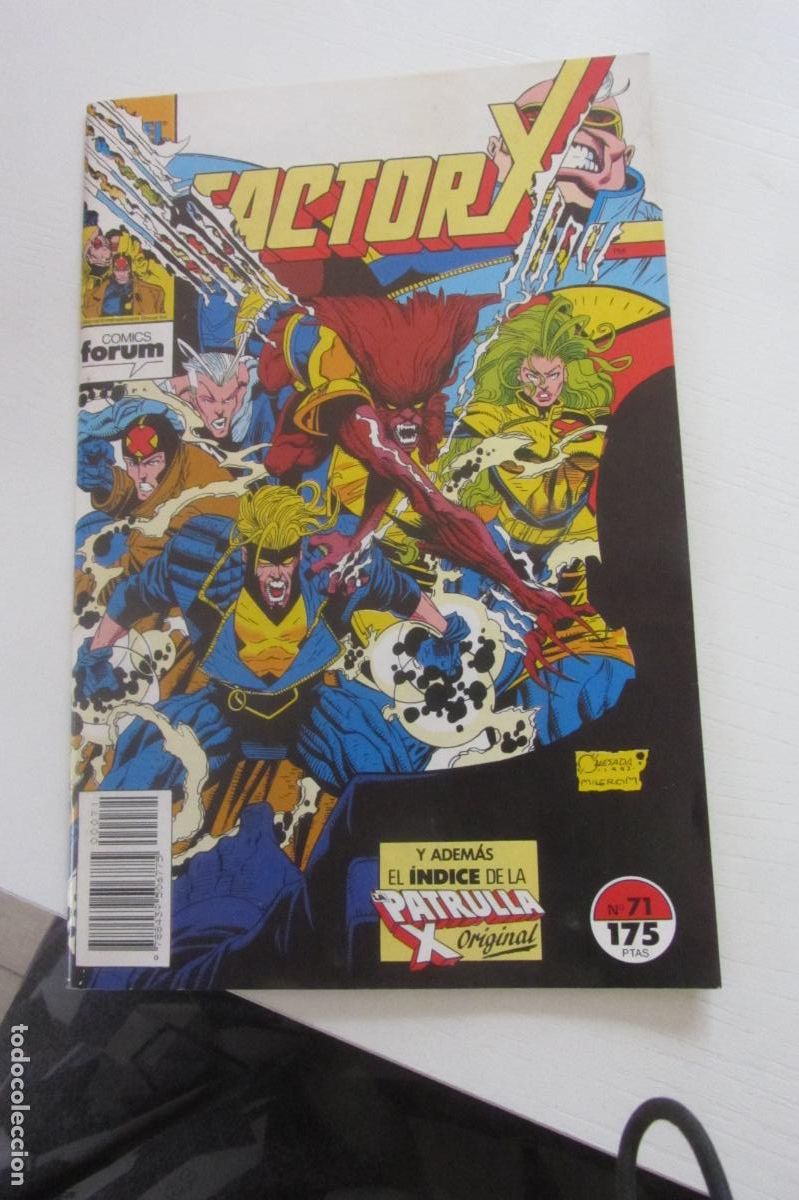 C&oacute;mics: FACTOR X N&ordm; 71 VOLUMEN 1 BUEN ESTADO MARVEL FORUM arx236