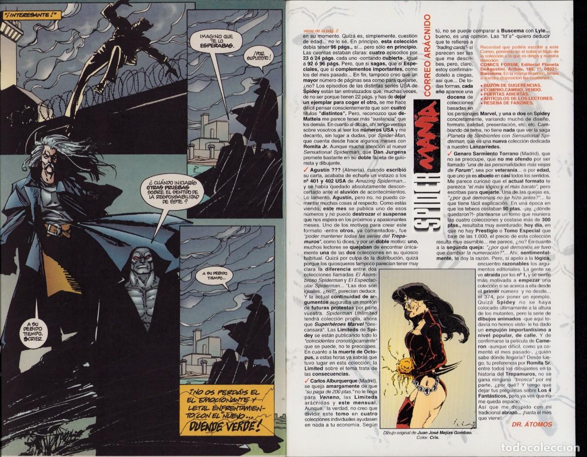 C&oacute;mics: Spiderman Vol. 2 n&ordm; 13 Comics Forum 1996 - Foto 13