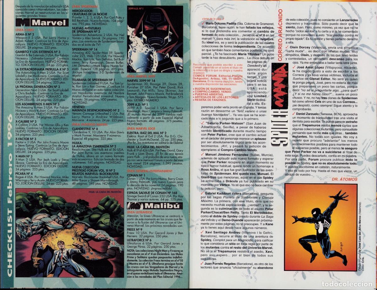 C&oacute;mics: Spiderman Vol. 2 n&ordm; 14 Comics Forum 1996 - Foto 18
