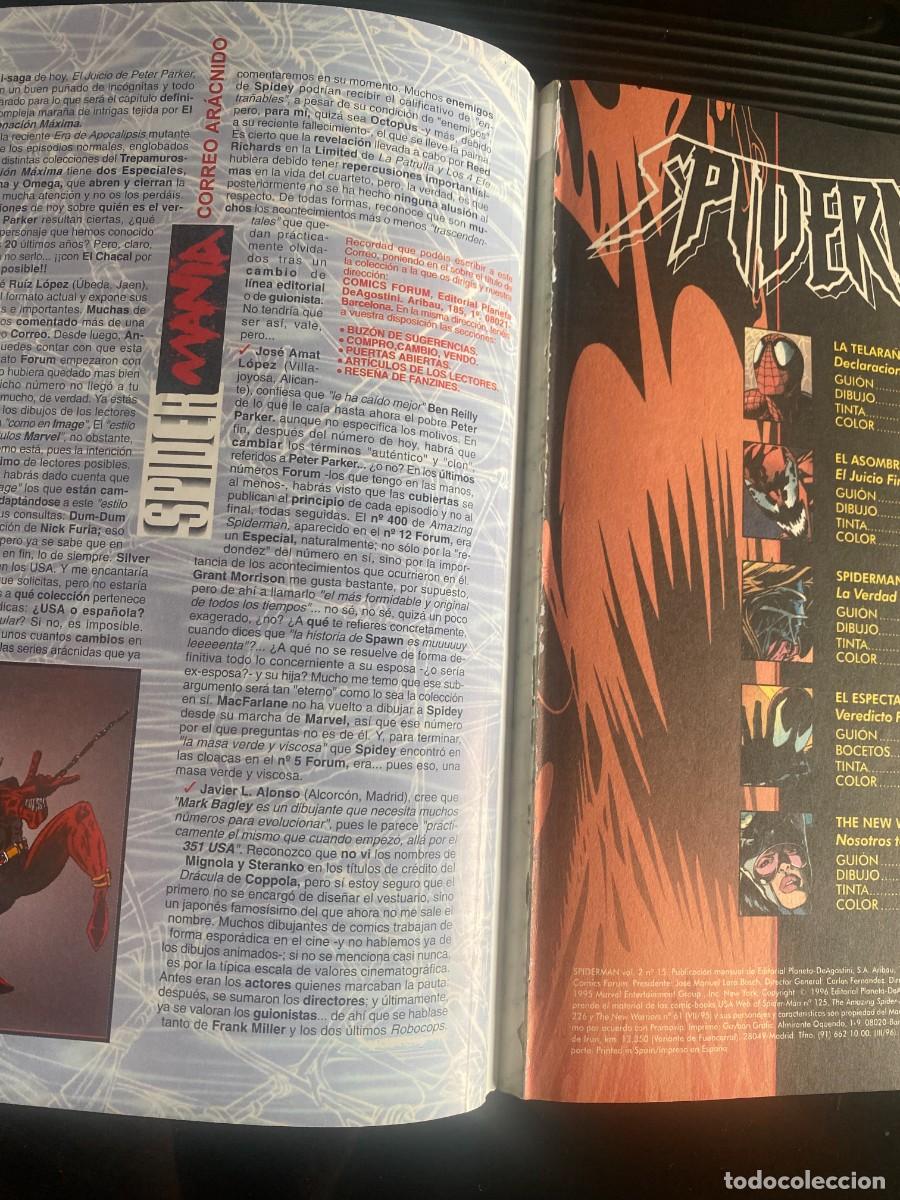 C&oacute;mics: Spiderman Vol. 2 n&ordm; 15 Comics Forum 1996 - Foto 3