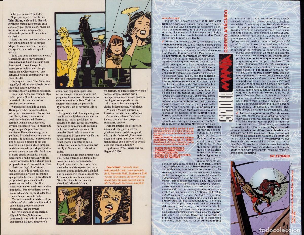 C&oacute;mics: Spiderman Vol. 2 n&ordm; 15 Comics Forum 1996 - Foto 20