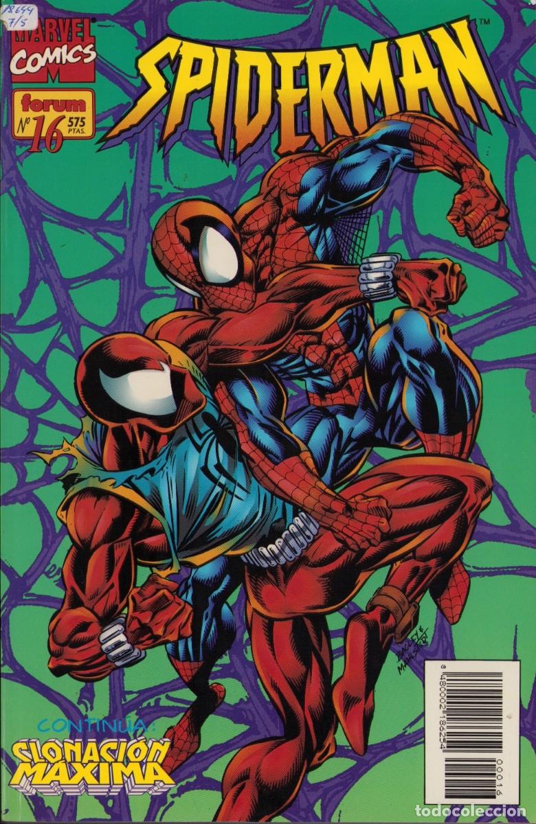 C&oacute;mics: Spiderman Vol. 2 n&ordm; 16 Clonaci&oacute;n M&aacute;xima - Comics Forum 1996 - Foto 1