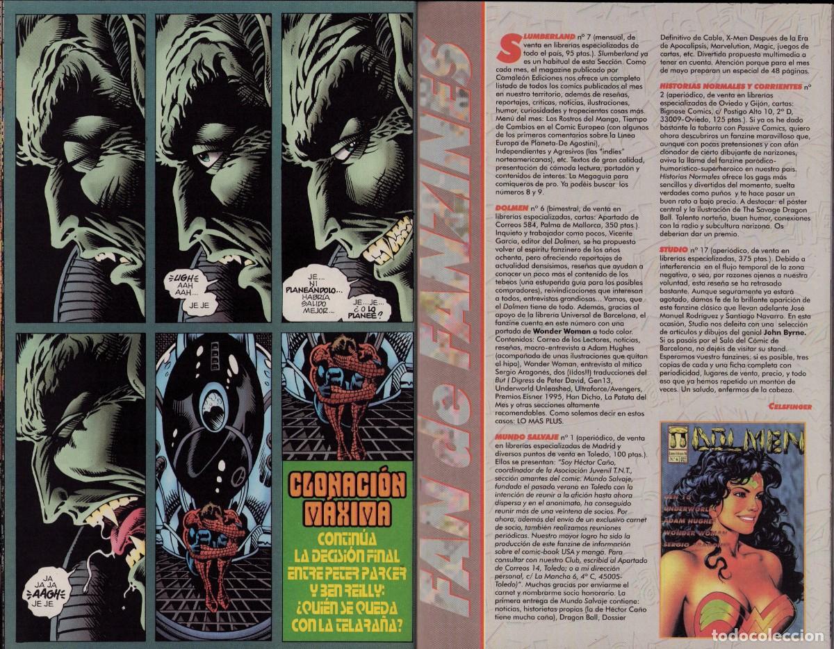C&oacute;mics: Spiderman Vol. 2 n&ordm; 16 Clonaci&oacute;n M&aacute;xima - Comics Forum 1996 - Foto 6