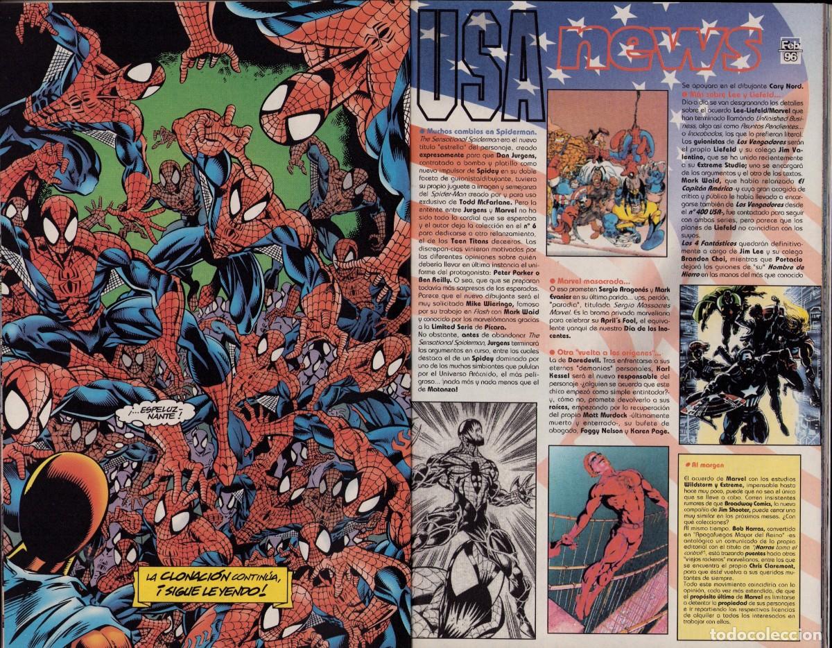 C&oacute;mics: Spiderman Vol. 2 n&ordm; 16 Clonaci&oacute;n M&aacute;xima - Comics Forum 1996 - Foto 9