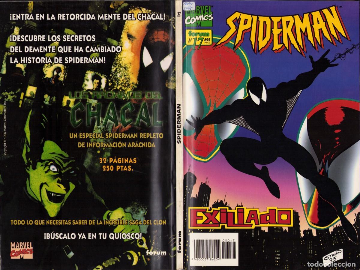 C&oacute;mics: Spiderman Vol. 2 n&ordm; 17 - Exiliado - Comics Forum 1996 - Foto 2