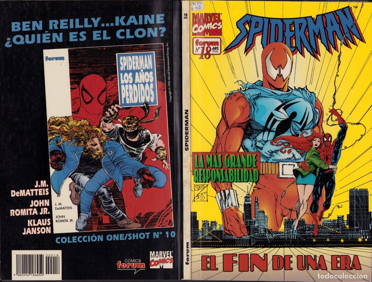 C&oacute;mics: Spiderman Vol. 2 n&ordm; 18 - El Fin de una Era - Comics Forum 1996 - Foto 2