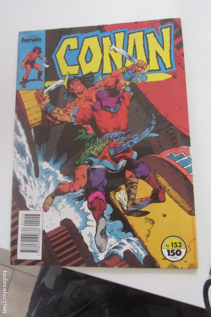 C&oacute;mics: CONAN EL BARBARO VOL. 1 N&ordm; 153 MARVEL - FORUM arx237