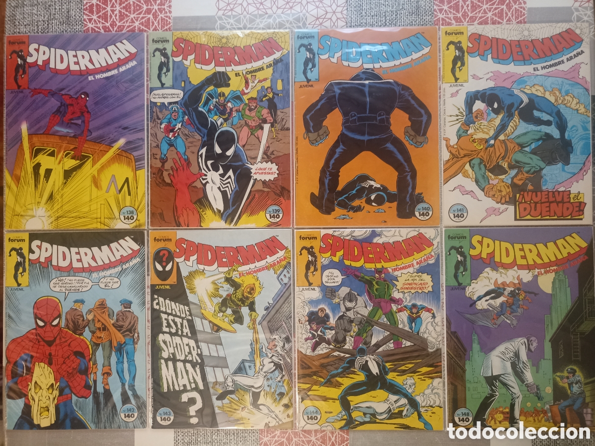 C&oacute;mics: SPIDERMAN VOL.1 N&deg;138, 139, 140, 141, 142, 143, 144, 148 -Forum-