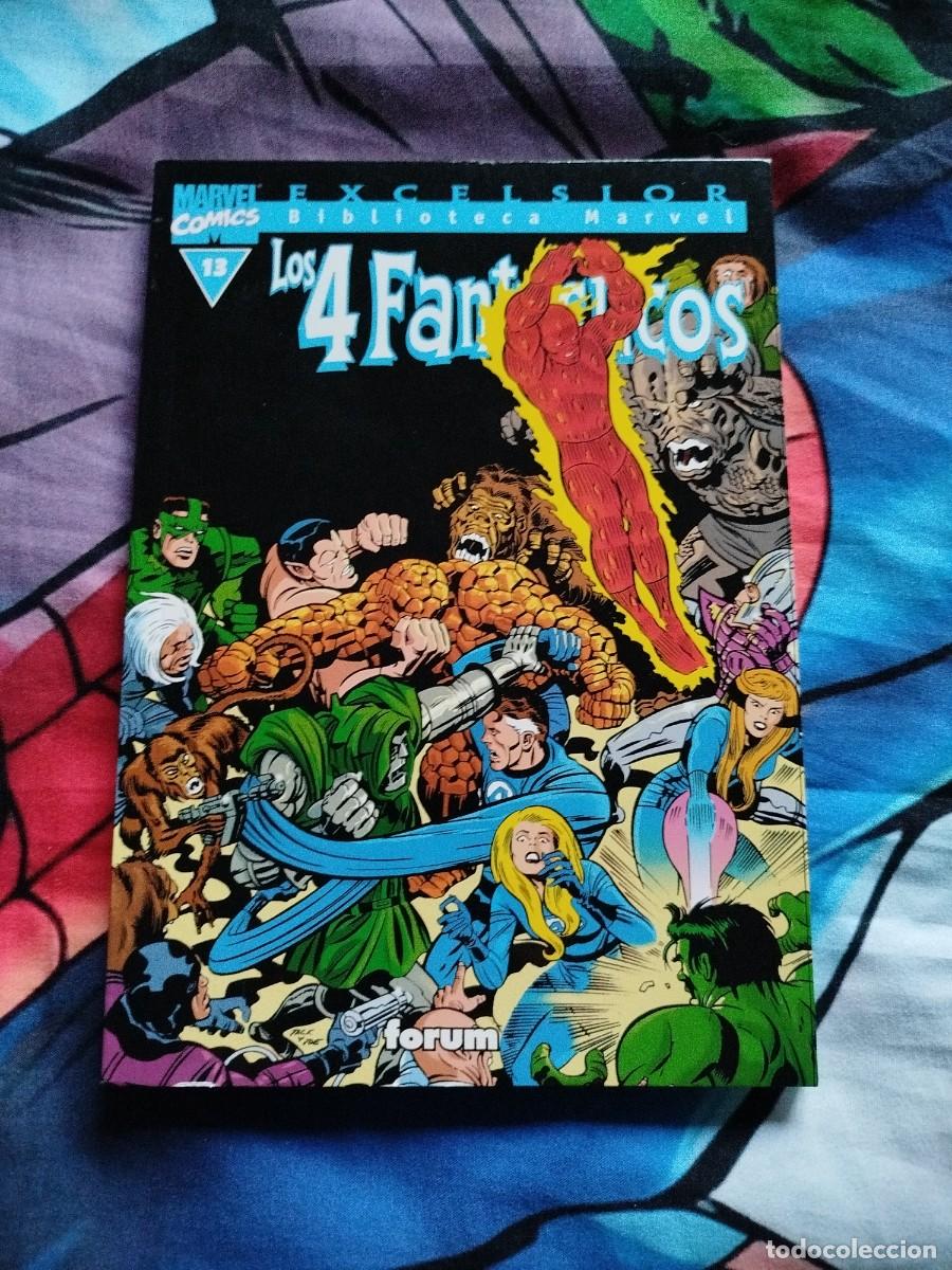 C&oacute;mics: Biblioteca Marvel Cuatro Fant&aacute;sticos n&uacute;m 13