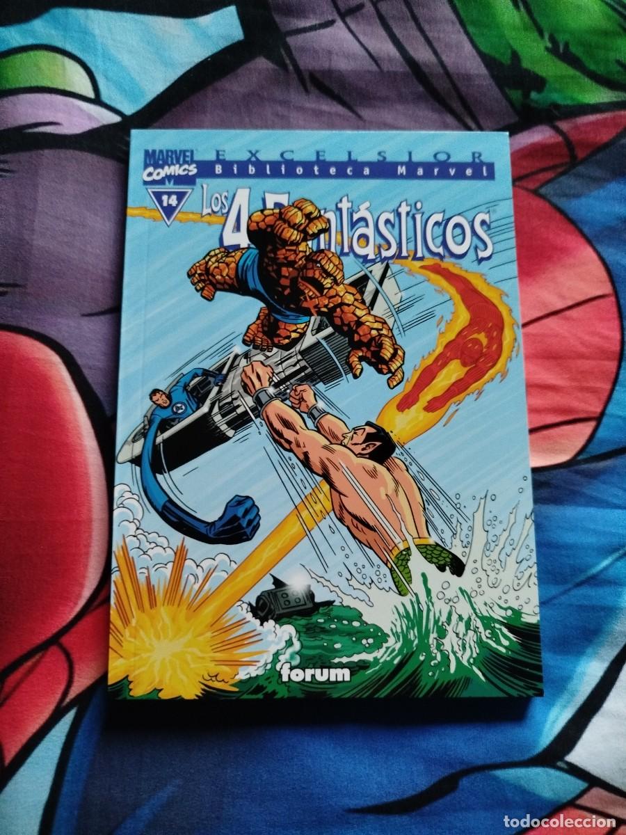 C&oacute;mics: Biblioteca Marvel Cuatro Fant&aacute;sticos n&uacute;m 14