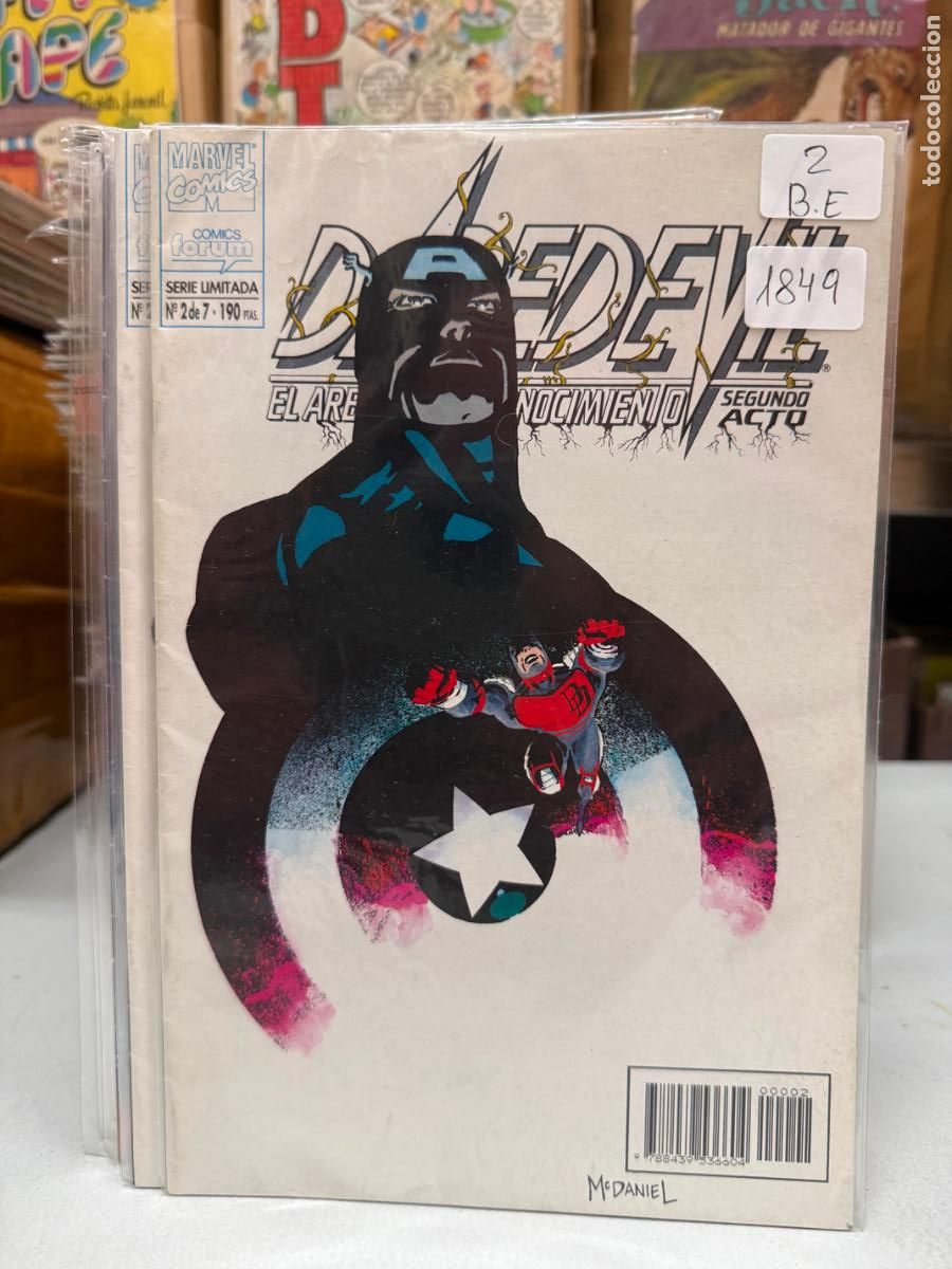 C&oacute;mics: DAREDEVIL EDITORIAL FORUM NUMERO 2