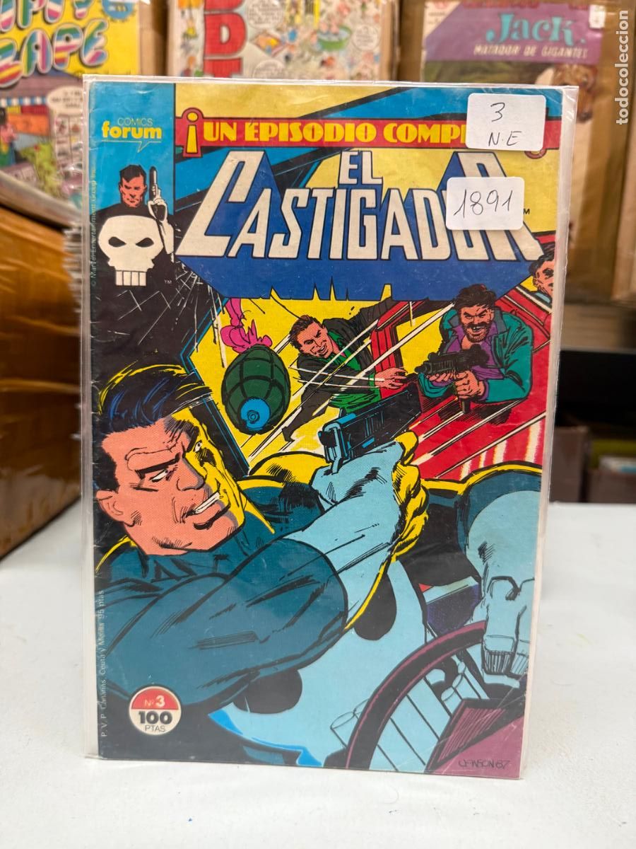 C&oacute;mics: el castigador EDITORIAL FORUM NUMERO 3