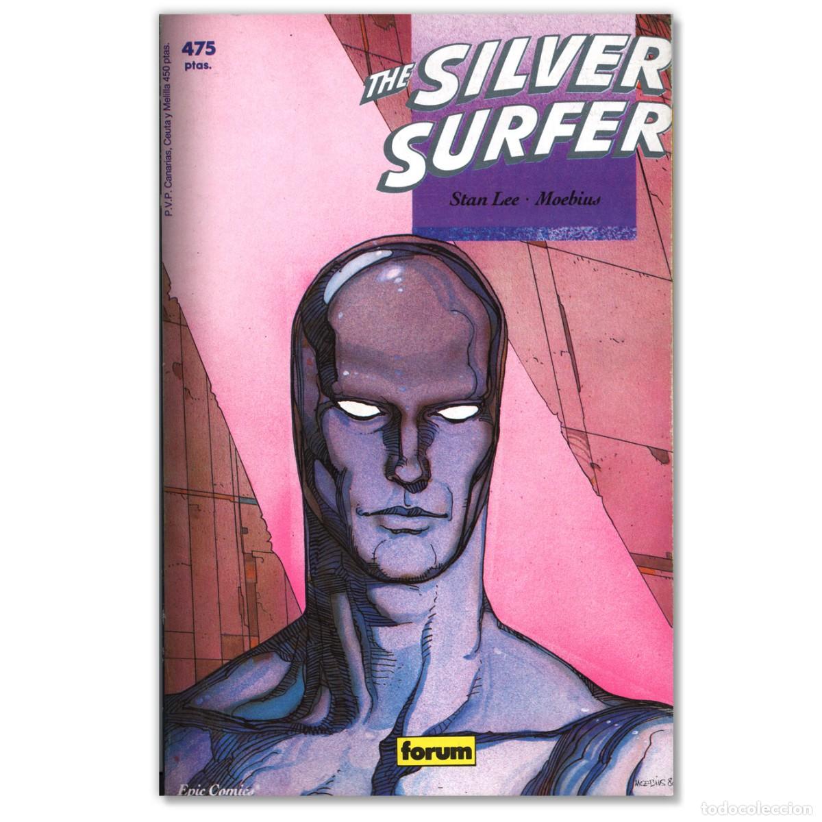 C&oacute;mics: THE SILVER SURFER Stan Lee, Moebius